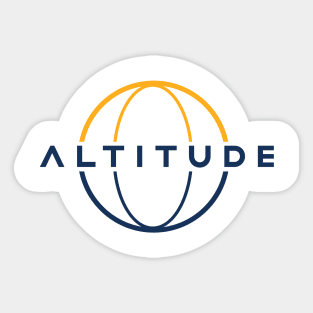 Altitude art Sticker